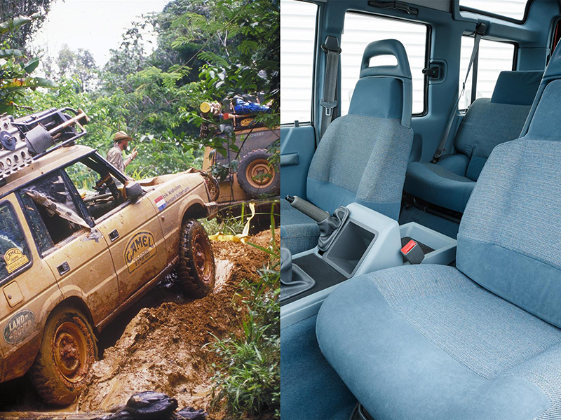 بمناسبة مرور 70 عاماً على انطلاقتها: "لاند روڤر" تستعرض ابتكاراتها بمجال المواد والأقمشة في "متحف التصميم" بلندن